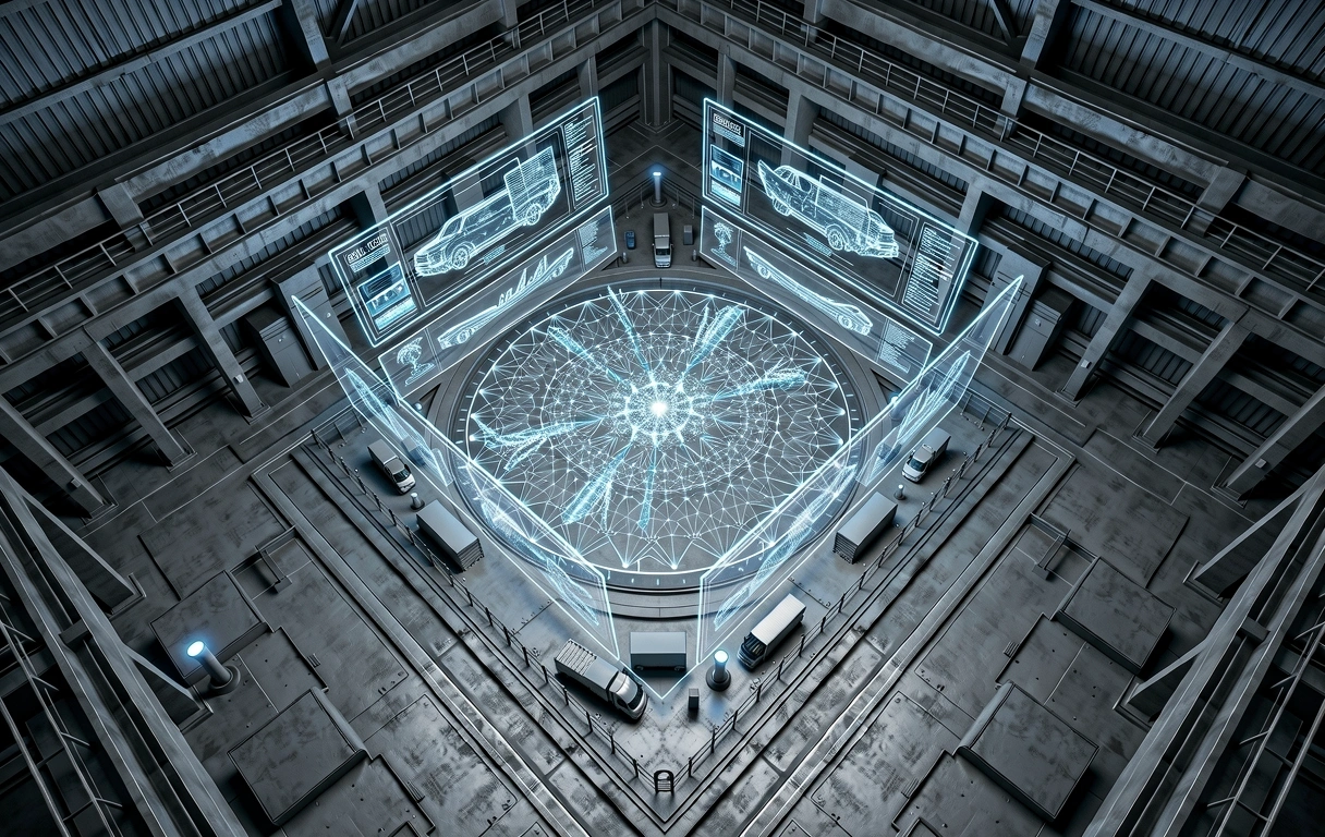 Logistik Kontrollzentrum